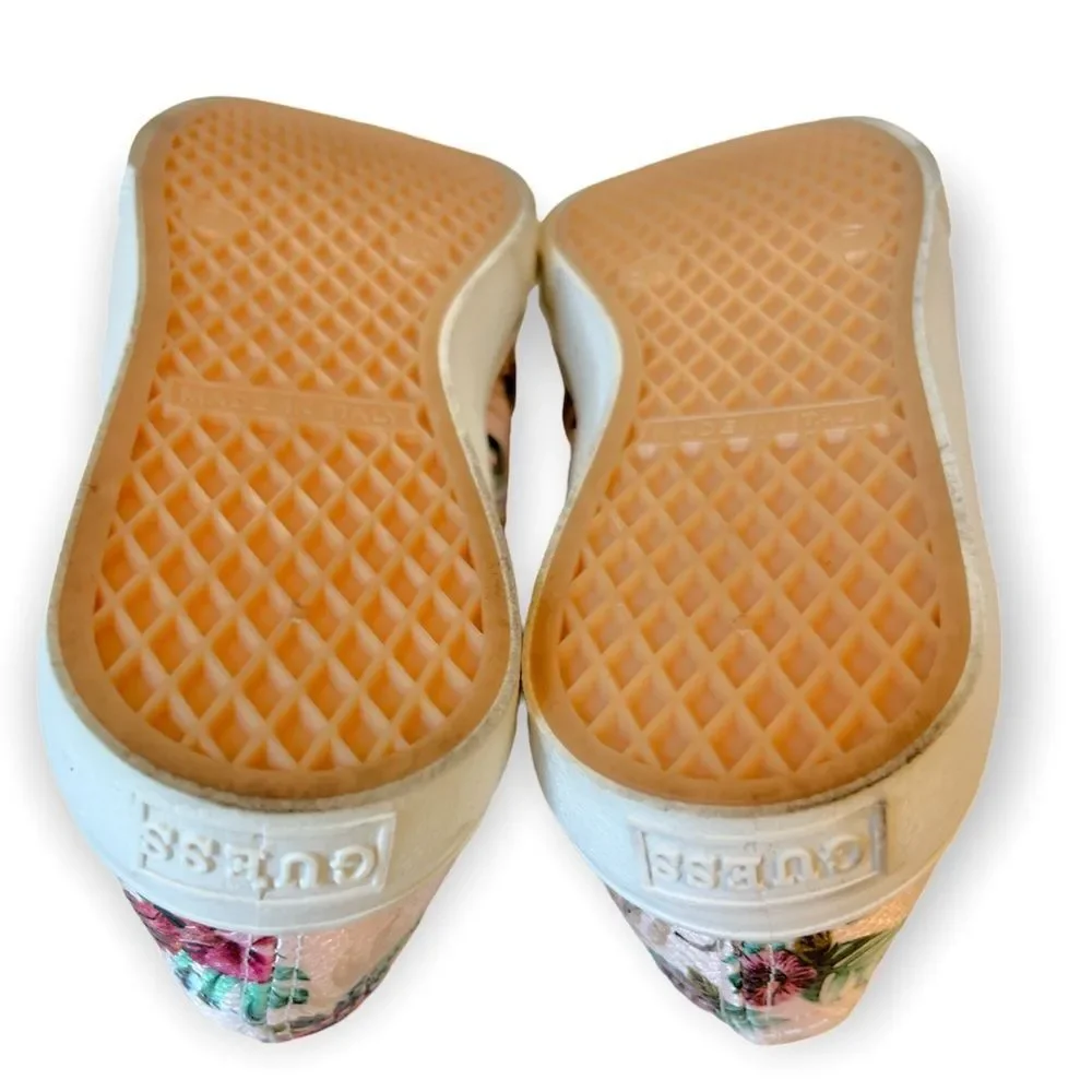 Guess Pink Floral Slip-On Sneakers - Picture 8 of 11